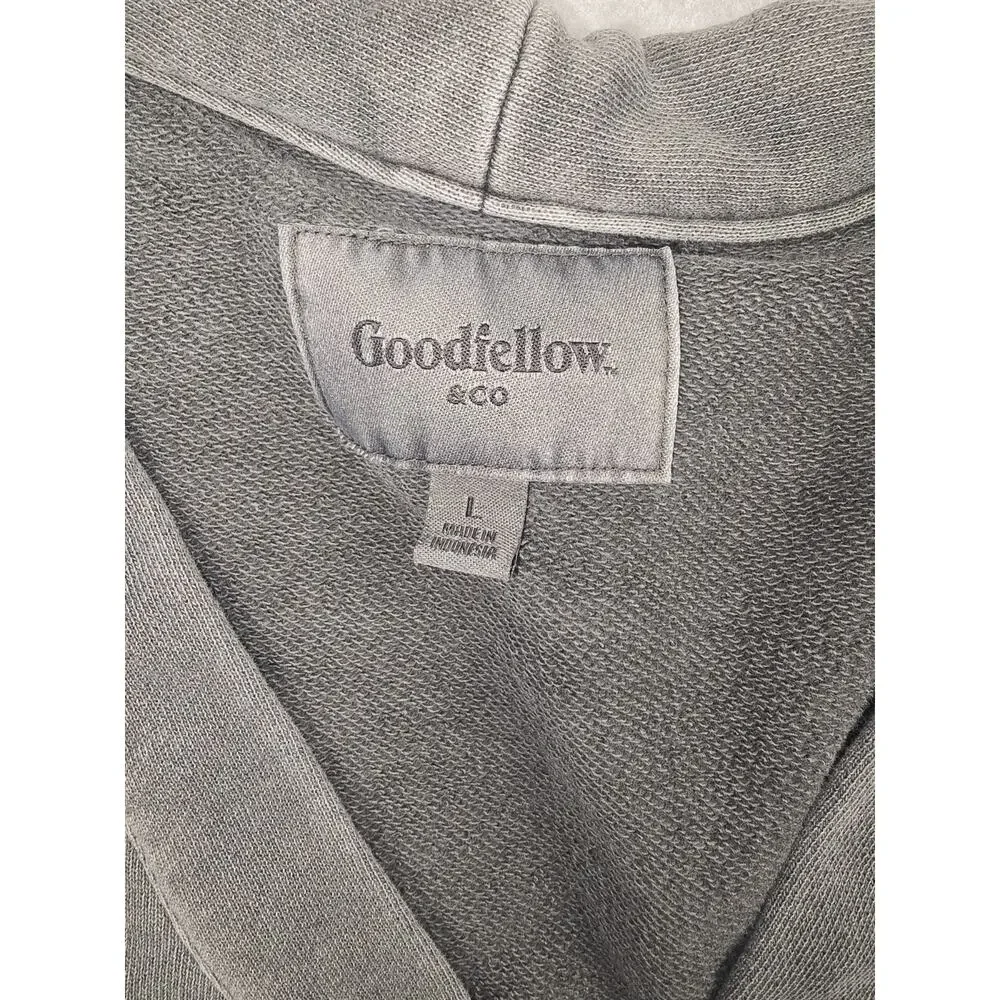 Goodfellow & Co Button Up Jacket Sweatshirt Size L